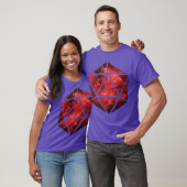 D20壊れた視界 Tシャツ (ユニセックス)