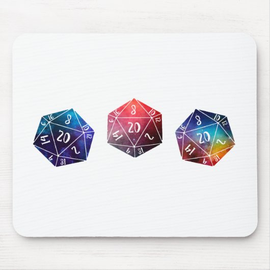 D20、Dungeons and Dragons マウスパッド (正面)