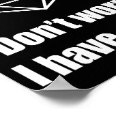 D20 Fail Dont Worry I Have A Plan  ポスター (角)