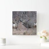 D29ムレディアー スクエア壁時計 (ホーム)