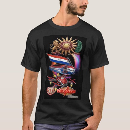 D2-パラグアイ Tシャツ (正面)