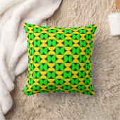 D2 Repeat Pattern Throw Pillow Home Decor クッション (ブランケット)
