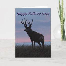 D3ミュール鹿バックサンライズバック カード