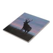 D3ラバシカの日の出の木びき台 タイル (側面)