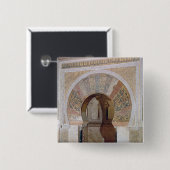 d4: メスキータ: ミフラーブへの入口、c.786 缶バッジ (正面&裏面)