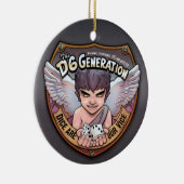 D6世代別木のオーナメント セラミックオーナメント (右)