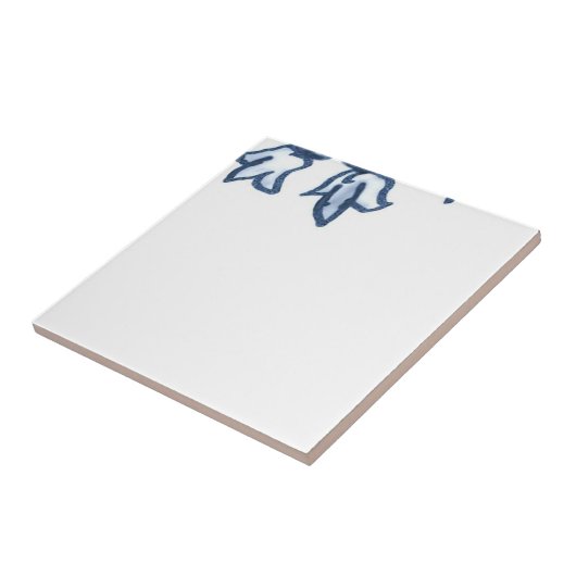 D6 -デルフトのバスケットの壁のタイル- D6 タイル (側面)