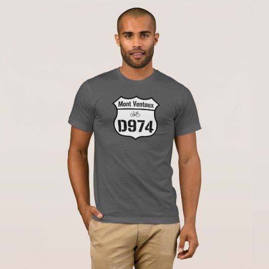D974 Mont Ventoux Tシャツ (正面フル)