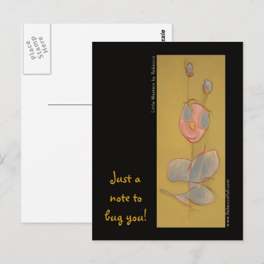 D.はがきを盗む ポストカード (正面/裏面)