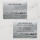 D.クジラ 名刺 (正面/裏面)