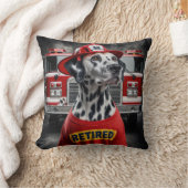 D.シャツを着退職したたダルメーションズ クッション (ブランケット)