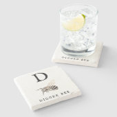 "D"ディガービーストーンコースター ストーンコースター (横)