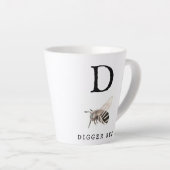 "D"ディガービー カフェラテマグ (右アングル)
