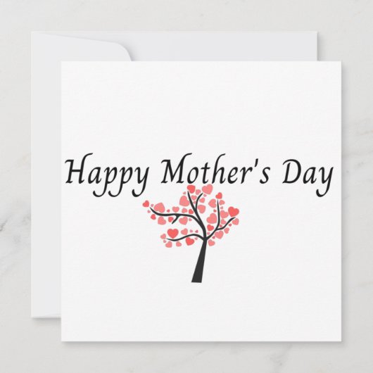 D.トラン素晴らしプママの母のデイカード カード (裏面)