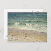 D.ハワードヒッチコックによるビーチのカニ ポストカード (正面/裏面)