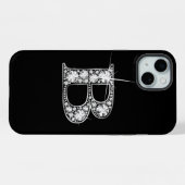 D ファウダイヤモンドモノグラム iPhoneケース (裏面横)