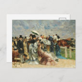 D.レースで | ルイ・アベル・トルシェ ポストカード (正面/裏面)