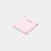 D.名前のデパーソナライズされたスクから ポストイット (アングル)