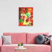 D.庭に隠れる キャンバスプリント (インサイチュ (リビング))