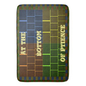 D.忍耐の底のバスマット バスマット (正面縦)