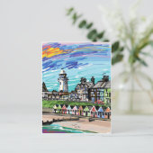 D.海辺で ポストカード (スタンド正面)