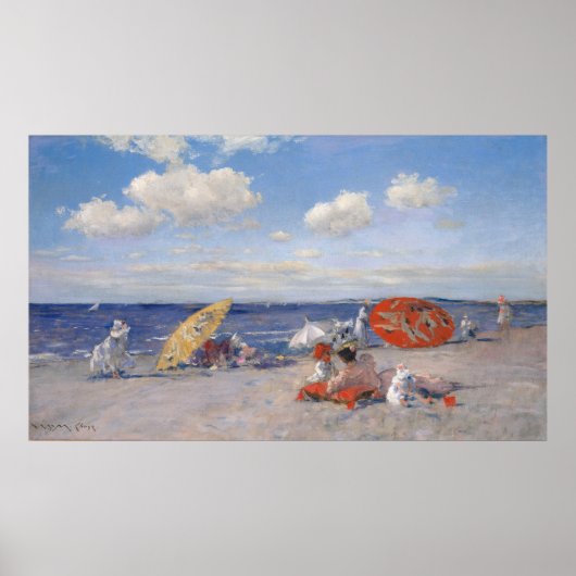 D.海辺で | c.1892 ポスター (正面)