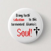 D.灰色の人ボタン 缶バッジ (正面)