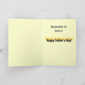 D.父の日にシニアモーメントを持つ カード (内部)