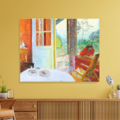 D.田舎の食堂 | Paul Bonnard | キャンバスプリント (インサイチュ (リビング))