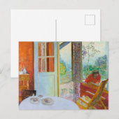 D.田舎の食堂 | Paul Bonnard | ポストカード (正面/裏面)