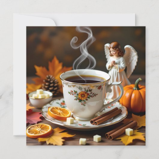 D.秋の恵み | 友情 カード (正面)