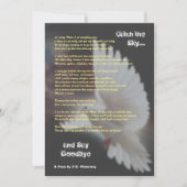 D.空を捕らえてさよなら弔電 シーズンカード (正面)