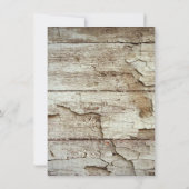 D.結婚式素朴の招待状 招待状 (裏面)