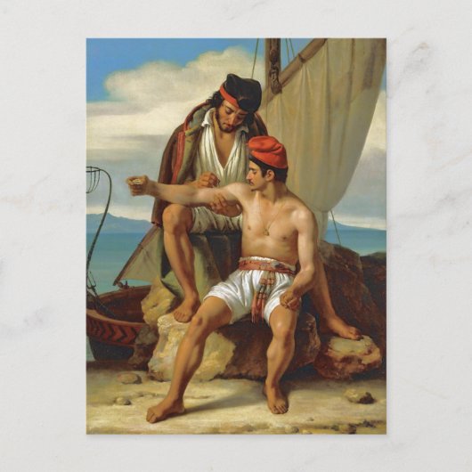 D.船乗りを誓って歩く ポストカード (正面)