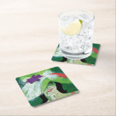 D.逆の方法を見る スクエアペーパーコースター (インサイチュ)