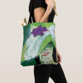 D.逆の方法を見る トートバッグ (クローズアップ)