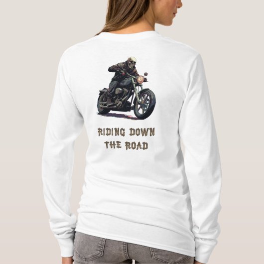 D.道を下る Tシャツ (裏面)