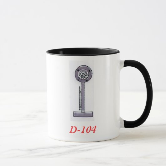 D-104及びコールサインのコーヒーカップ マグカップ (右)