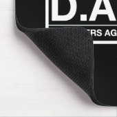 D.A.C.S. 漫画に対するデザイナーSans マウスパッド (コーナー)