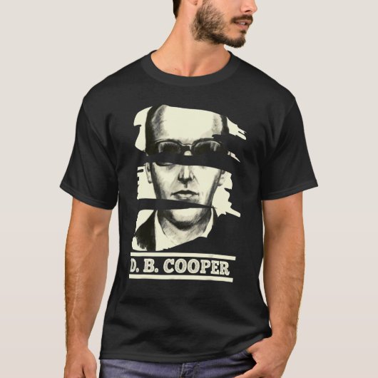 D BクーパーSkyjacker Hijack I Am Db Coo Tシャツ (正面)