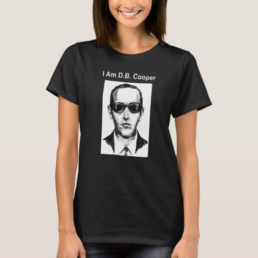 D B クーパー 2 Tシャツ (正面)