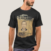 D B Cooper Wanted Where Are You Tシャツ (正面)