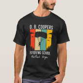D B Coopers Skydiving School Tシャツ (正面)