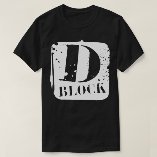 D Block Music Essential T-Shirt Tシャツ (デザイン正面)