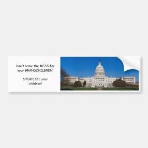 D.C.の混乱 バンパーステッカー