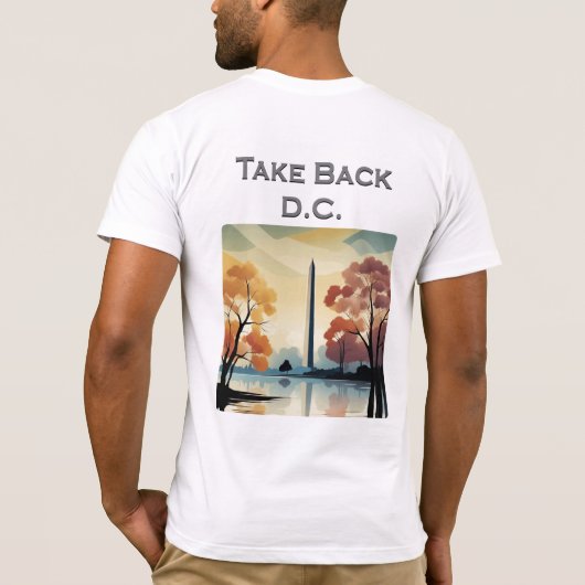 D.C.を取り戻す Tシャツ (裏面)