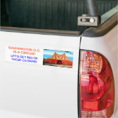 D.C. サーカスはあります バンパーステッカー (トラック上)