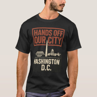 D.C.我々の街から手を離す Tシャツ