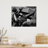 D.C. Motorcycle Cop, 1930s ポスター (キッチン)