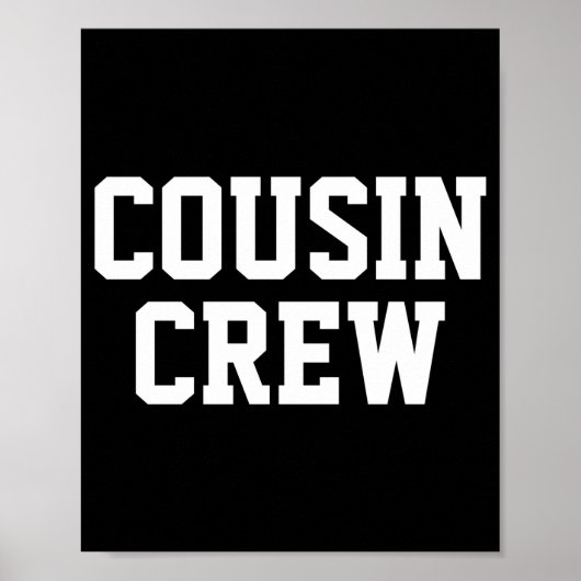 D Cousin Crew Matching Family  ポスター (正面)